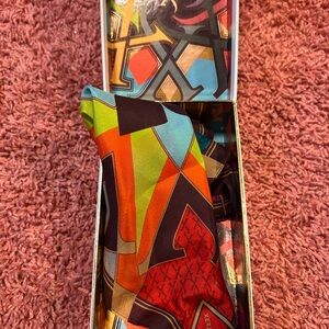 Xerjoff Colorful Geometric Silk Scarf